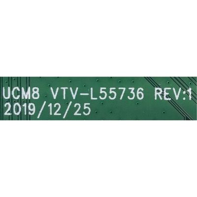MAIN PARA SMART TV PIONEER 4K UHD / NUMERO DE PARTE 691V0Q00690 / VTV-L55736 REV:1 / N21080777 / 7180031512529 / PANEL K430WDCRB / DISPLAY T430QVN03.0 / MODELO PN43951-22U - Imagen 3
